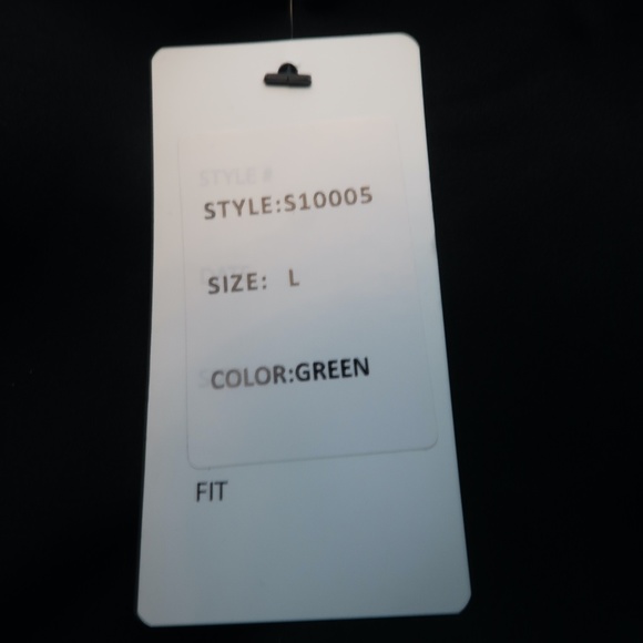 LA REINE GREEN+GOLD CHECKERED SKIRT SIZE Lโฆ - Picture 4 of 5